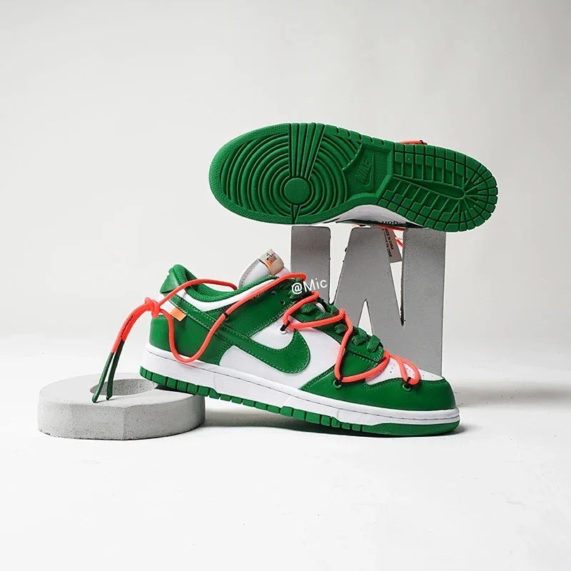 Thumbnail: OW Dunk LTHR green