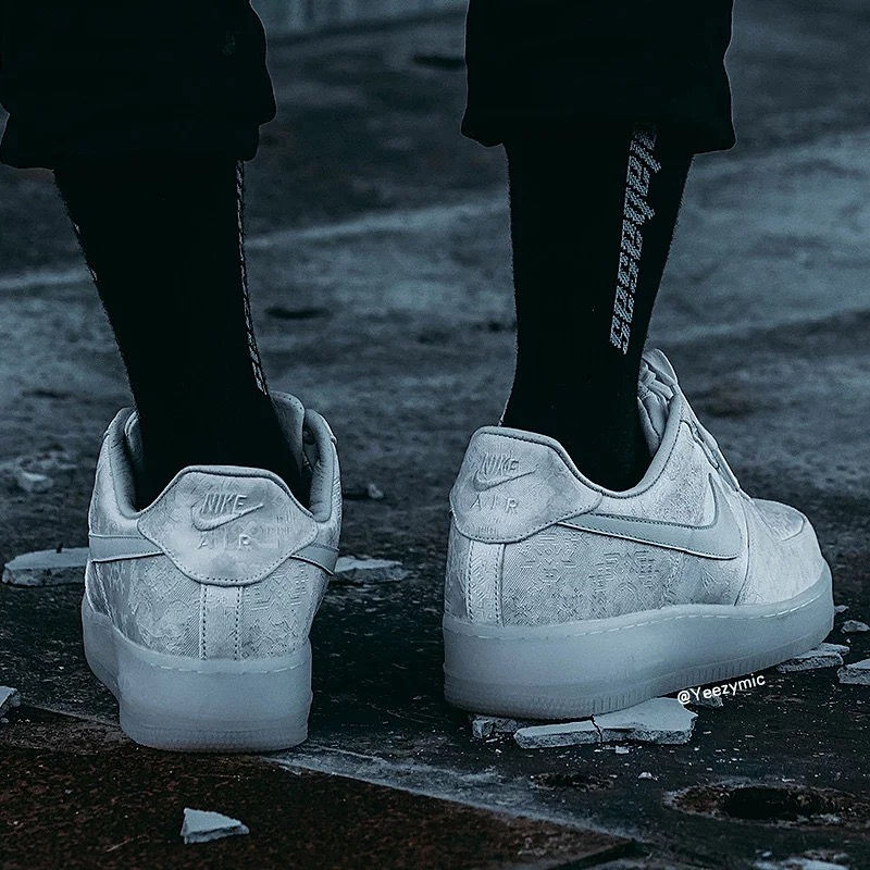 Thumbnail: clot af1 white silk