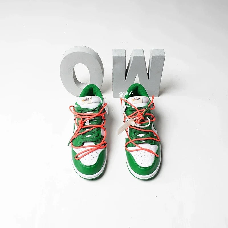 Thumbnail: OW Dunk LTHR green
