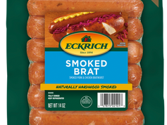 Air Fryer Eckrich Smoked Brat
