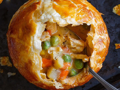 Pot Pie in Air Fryer