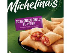 Air Fryer Michelina’s Pepperoni Pizza Snack Rolls