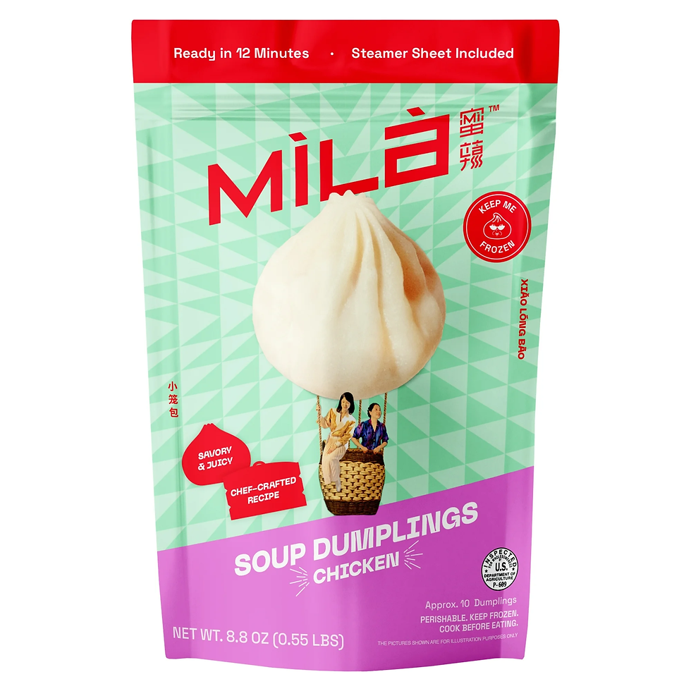 Air Fryer Mila Chicken Soup Dumplings bag