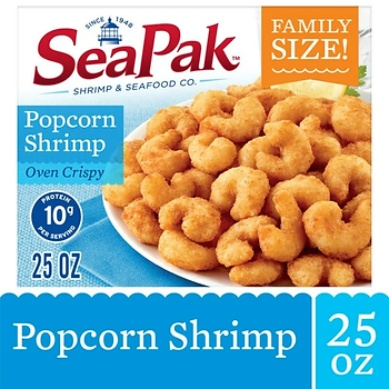 SeakPak popcorn shrimp