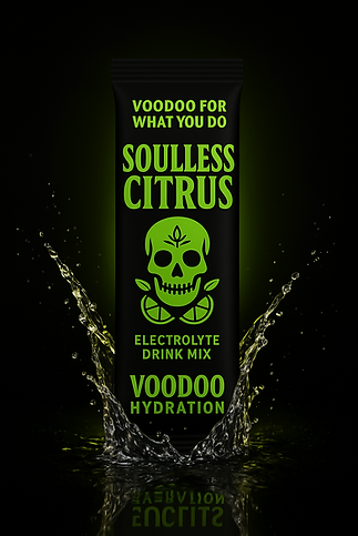 soulless citrus drink packet