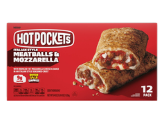 Air Fryer Hot Pockets Meatballs & Mozzarella