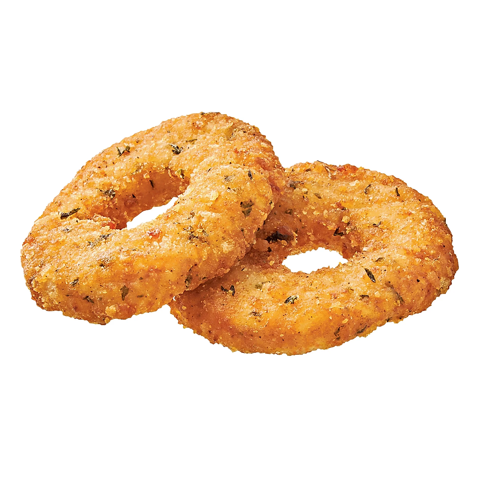 Air Fryer White Castle Chicken Rings – Ranch up close