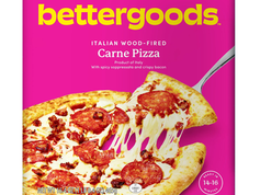 Air Fryer BetterGoods Italian Wood-Fired Carne Pizza
