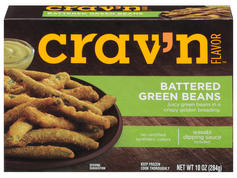 Air Fryer Crav'n Flavor Battered Green Beans