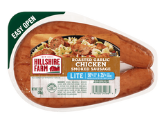 Air Fryer Hillshire Farm Lite Roasted Garlic Chicken Smoked Sausage