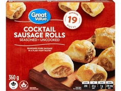 Great Value Cocktail Sausage Rolls - Air Fryer