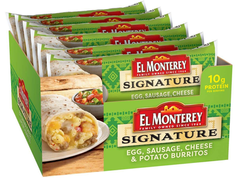 Air Fryer El Monterey Signature Egg, Sausage, Cheese & Potato Burrito