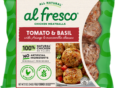 Air Fryer Al Fresco Tomato & Basil Chicken Meatballs