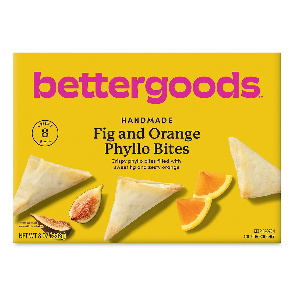 Air Fryer BetterGoods Fig & Orange Phyllo Bites box