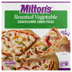 Air Fryer Milton’s Roasted Vegetable Cauliflower Crust Pizza