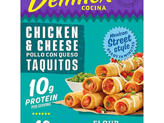 Air Fryer Delimex Chicken & Cheese Taquitos