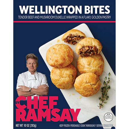 Air Fryer Chef Ramsay Wellington Bites box