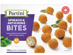Air Fryer Partini Spinach Artichoke Bites