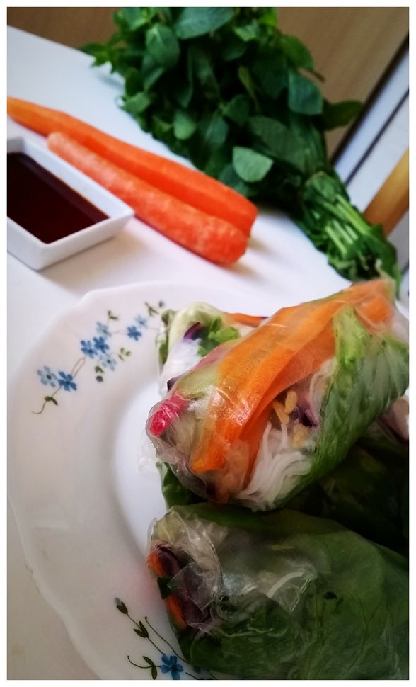 Rouleaux de printemps vegan