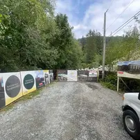 Custom printed and installed Fence Banners at a construction site