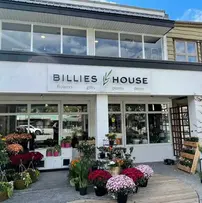 Substrate Store Signs with 3D letters painted to the brand colors of Billies House in Vancouver