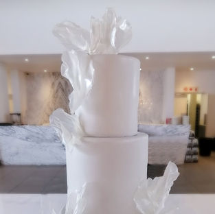Rice Paper Sail_Whispy_Ethereal_Modern_Wedding Cake_Cavalli_Stellenbosch