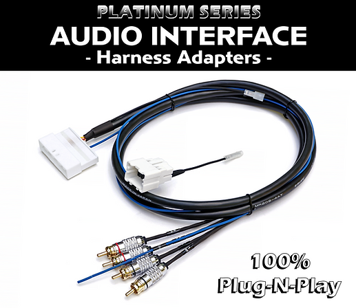 TITAN (2019-2024): Audio Interface Harness Adapters, PLATINUM