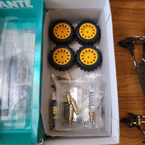 Tamiya Avante 2011 RC Car, Partly Assembled Kit 58489. Bonus Parts