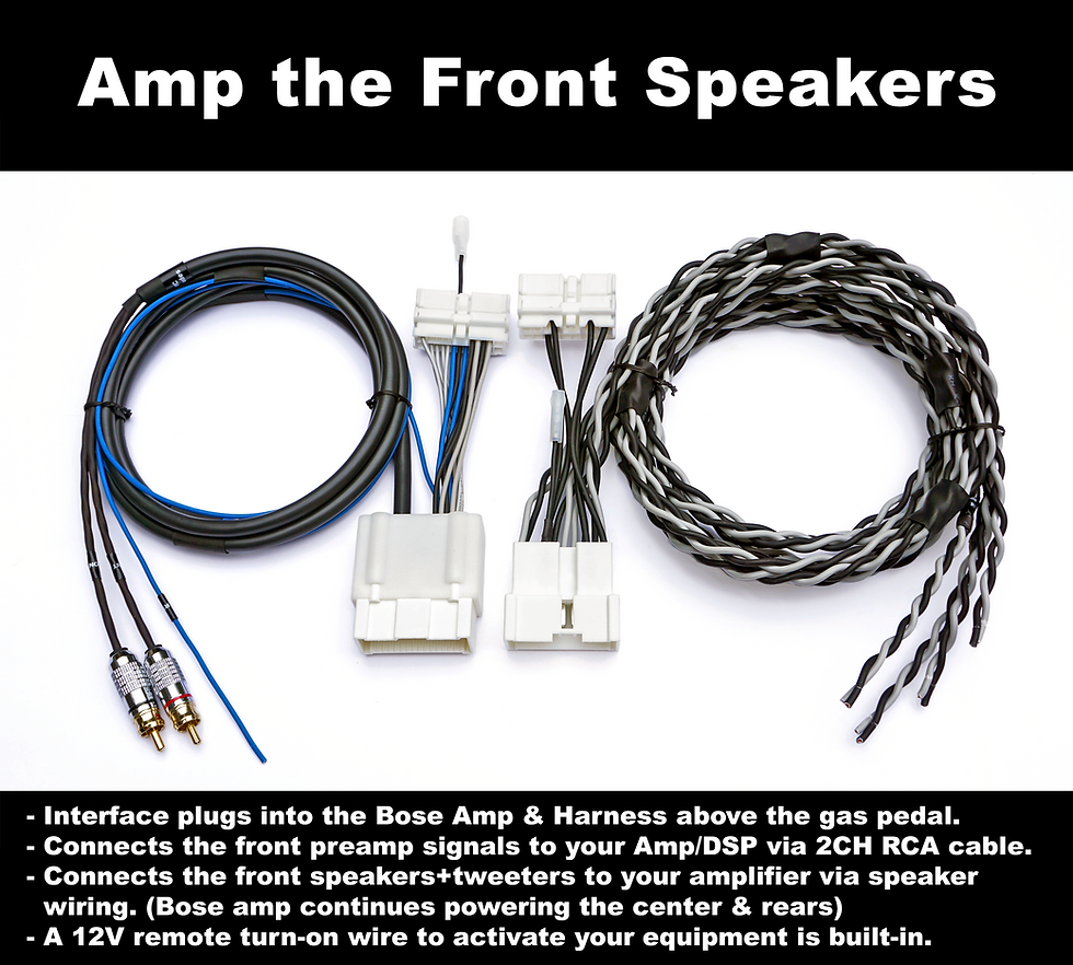 Thumbnail: ARMADA (2009-2015): Audio Interface Harness Adapters, PLATINUM SERIES