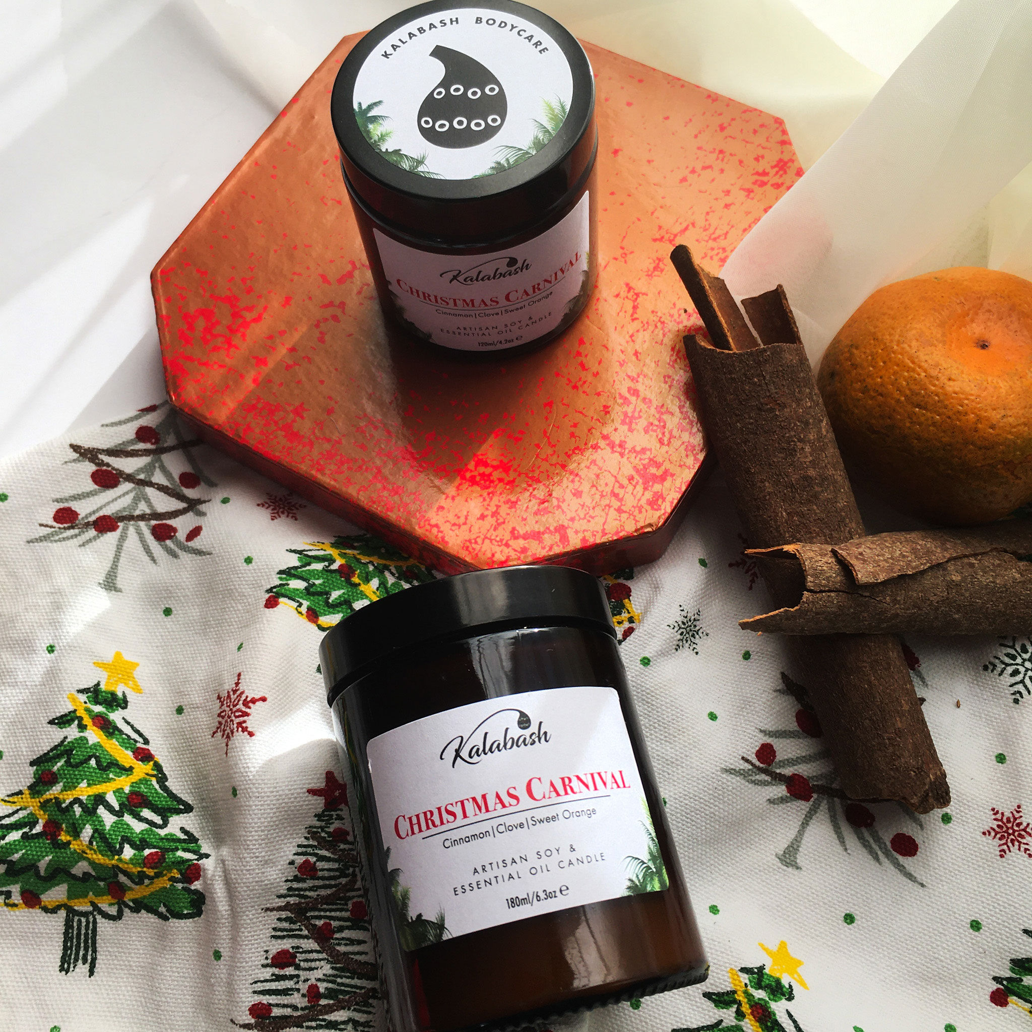 Christmas Carnival soy wax candle