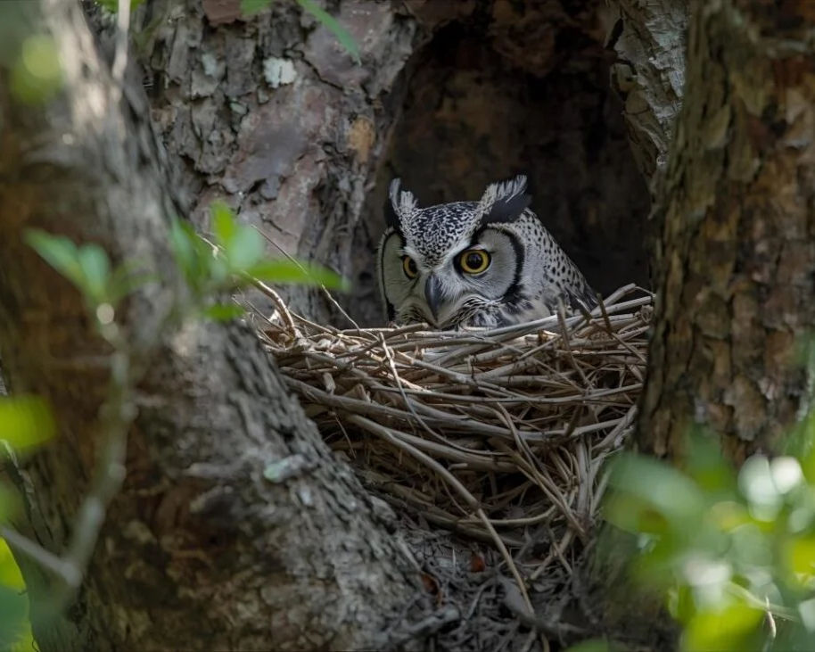 Great Horned Owl Nest (Google Image)