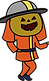 ハロウィン消防士