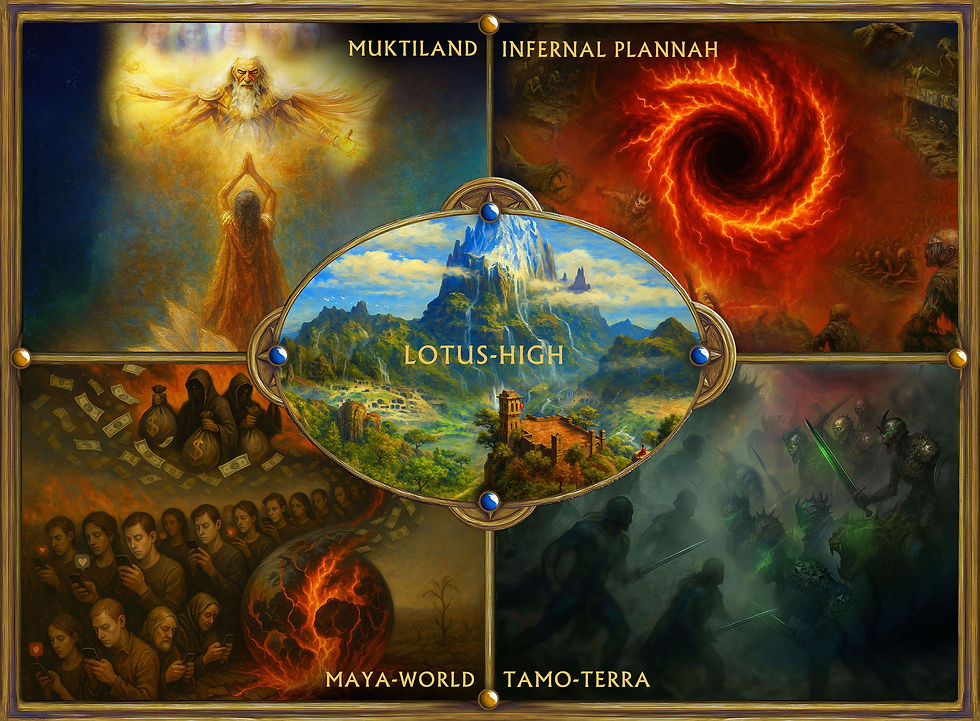 Sufy Epic Series: Map Of The Worlds