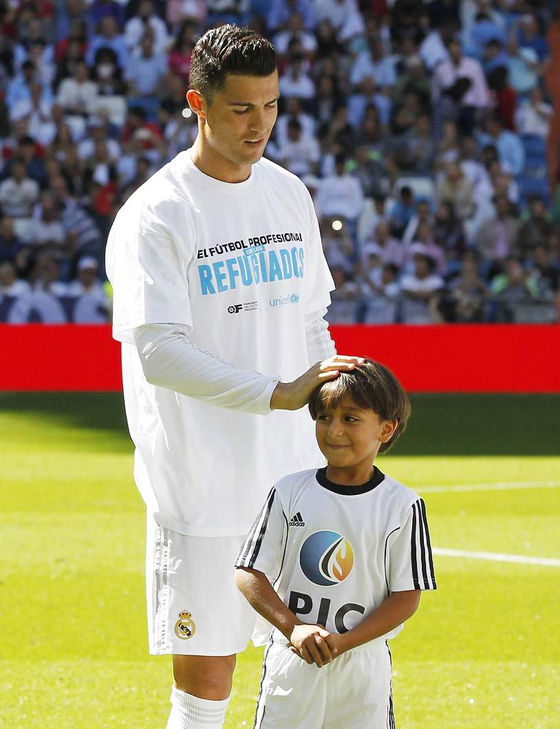 Dukungan Cristiano Ronaldo untuk anak-anak korban perang Suriah