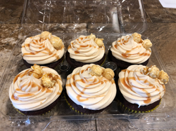 Caramel Corn Cupcakes