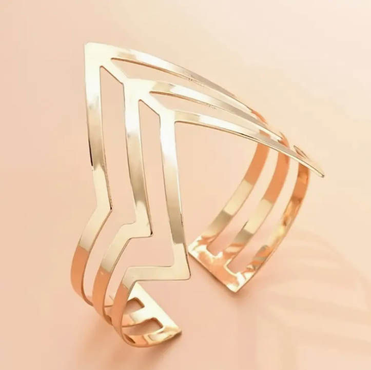 Miniature : Bracelet de bras Triangle Or