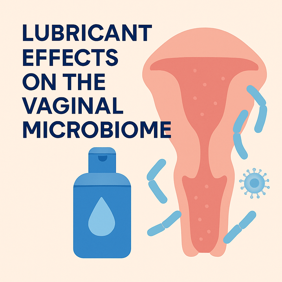 השפעת חומר סיכה על הנרתיק