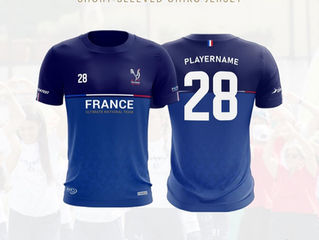 Les nouveaux maillots des bleus