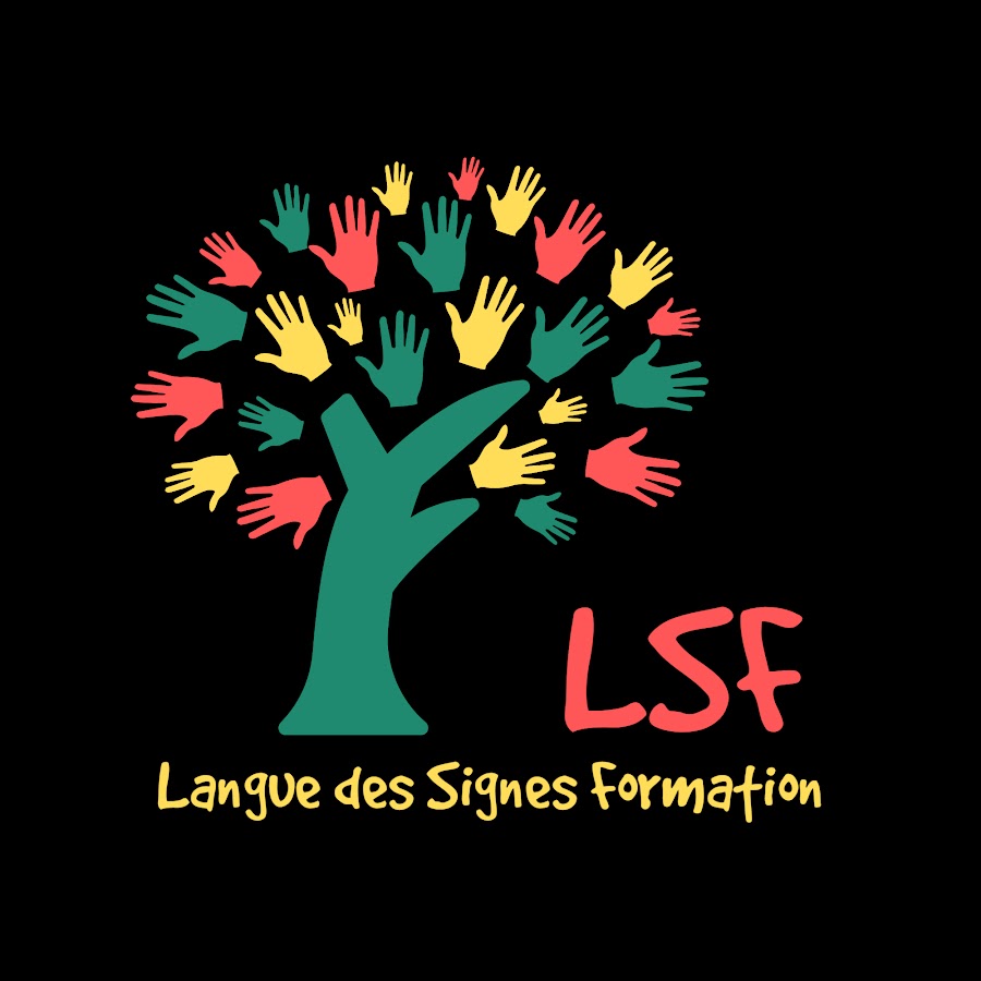 Logo officiel LSF Formation — Langue des Signes Formation, partenaire QSE NORD