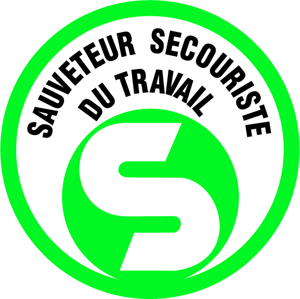 Logo Sauveteur secouriste du travail, dispositif INRS