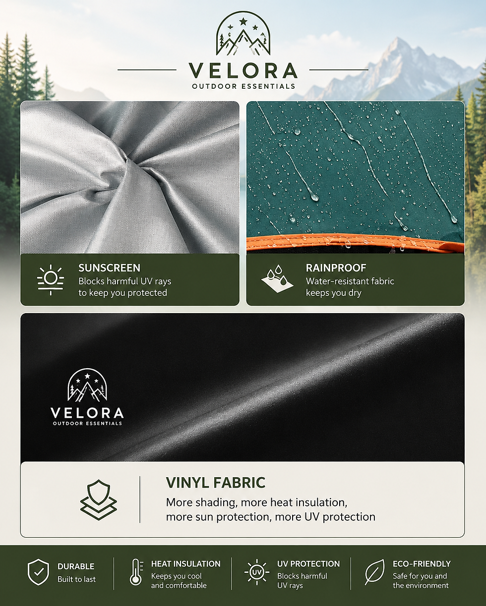 Thumbnail: Camping Family Tarp Ten Canopy 4 Person Waterproof