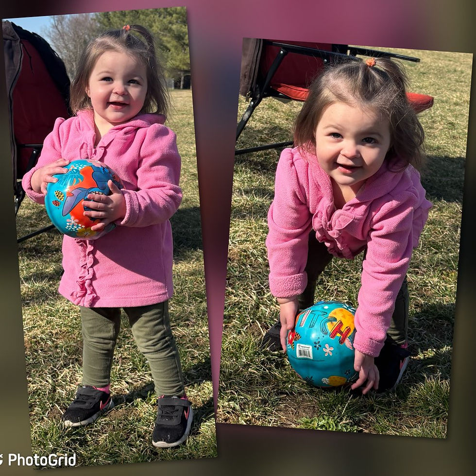 Playing with a ball