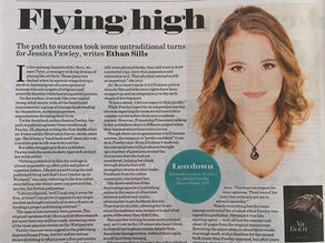 J L Pawley featured in national newspaper the NZ Herald