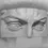 Thumbnail: Pencil drawing of Michelangelo David eyes fragment detailed shading and classical academic technique by artist Yana Evans