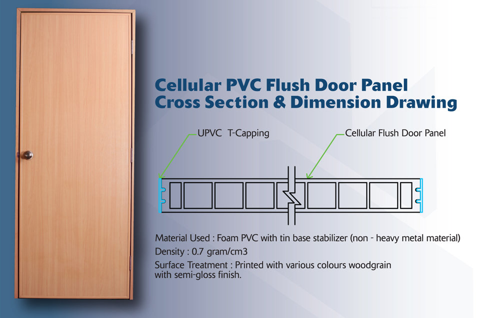 Cellular_FlushDoorPanel_CrossSection_Dim