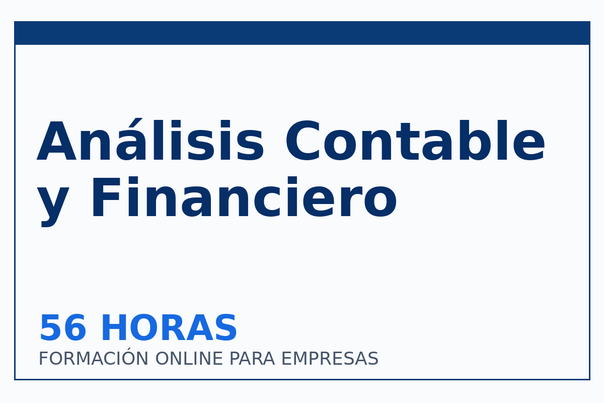 Análisis Contable y Financiero
