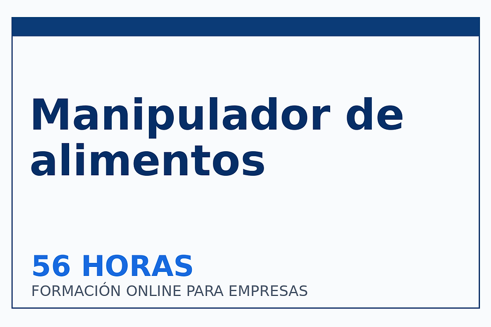 Manipulador de alimentos