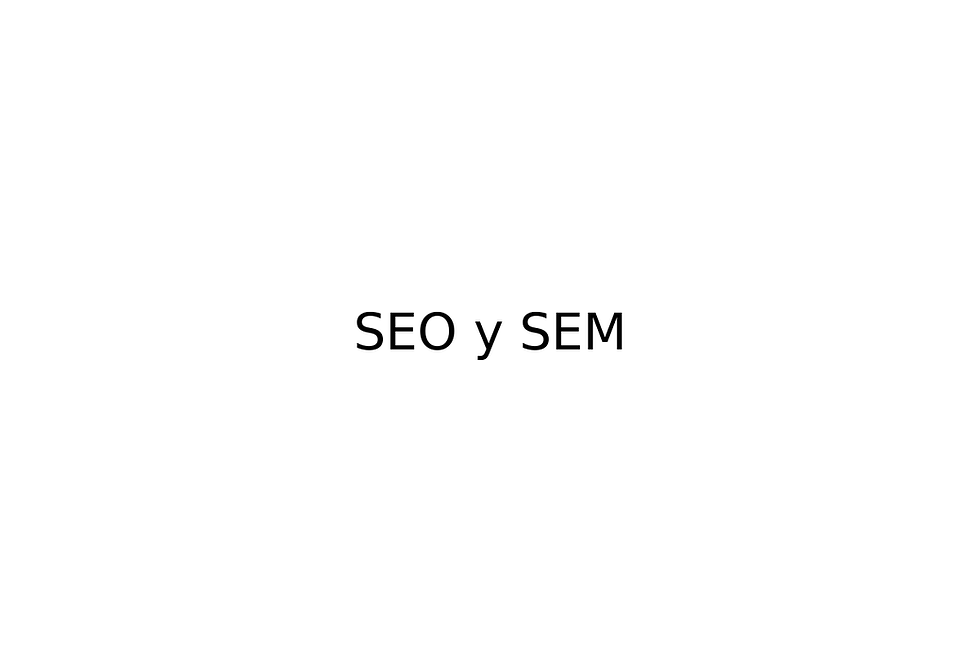 SEO y SEM