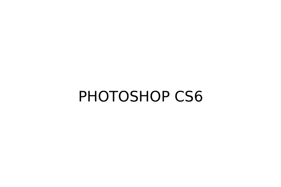 PHOTOSHOP CS6