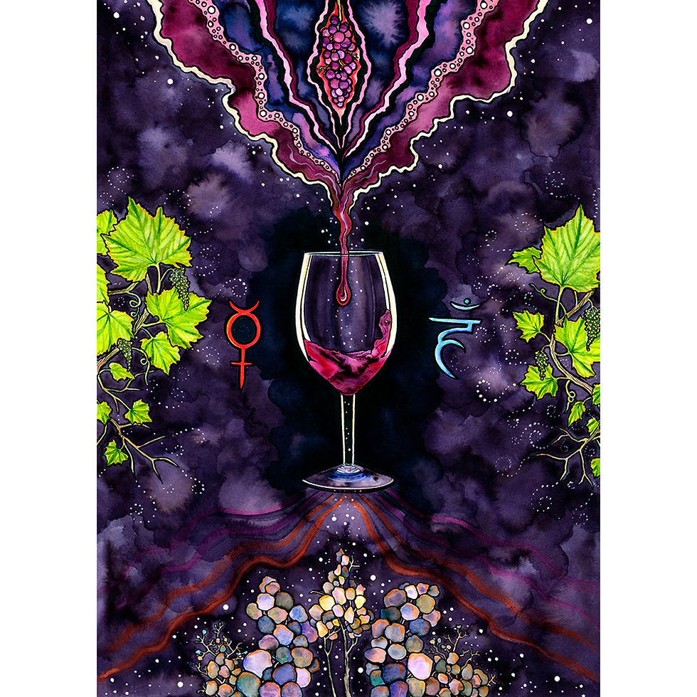 Anna’s Breath-Fermentation Print